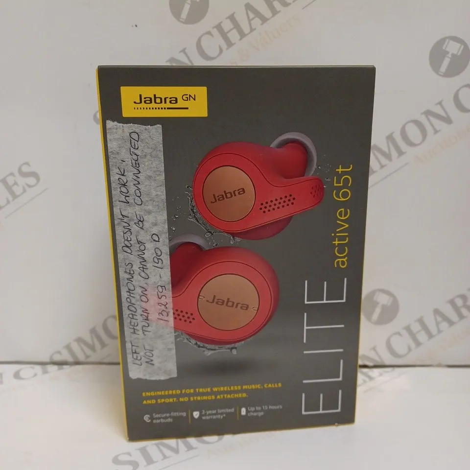 BOXED JABRA ELITE ACTIVE 65T EARBUDS