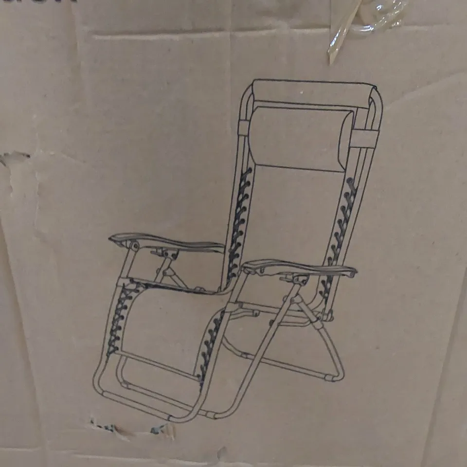 BOXED LUXURY RELAXER CHAIR - BLACK (1 BOX)