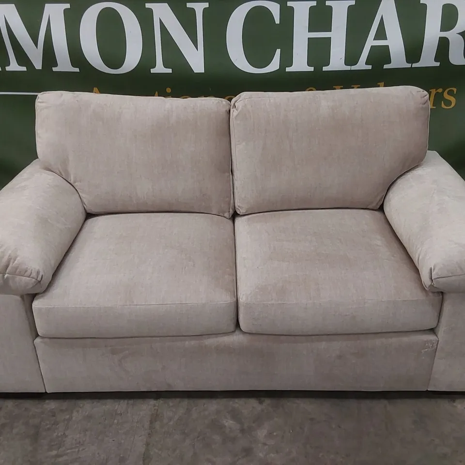 ELIZA FABRIC 2 SEATER SOFA - BEIGE RRP £649