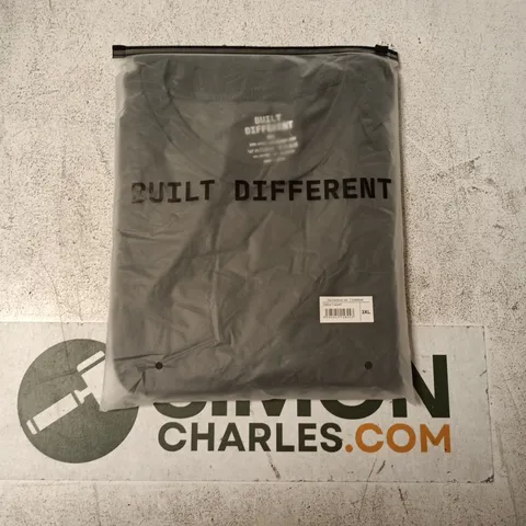 CREW T-SHIRT – CN-CARBON 3XL (GREY) – PACKAGED