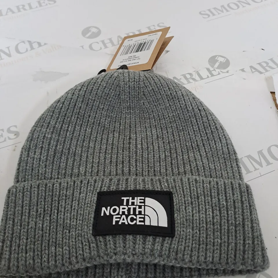 THE NORTH FACE LIGHT GREY BEANIE 