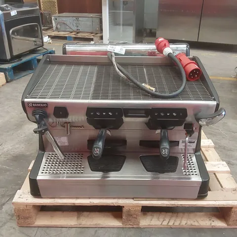 RANCILIO CLASSE 7E 2 GROUP COMMERCIAL COFFEE MACHINE WITH ISTEAM