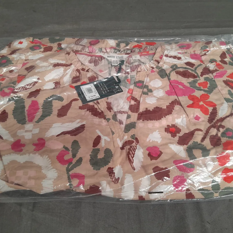 WHITE STUFF ELLE TIERED DRESS SIZE 18R 