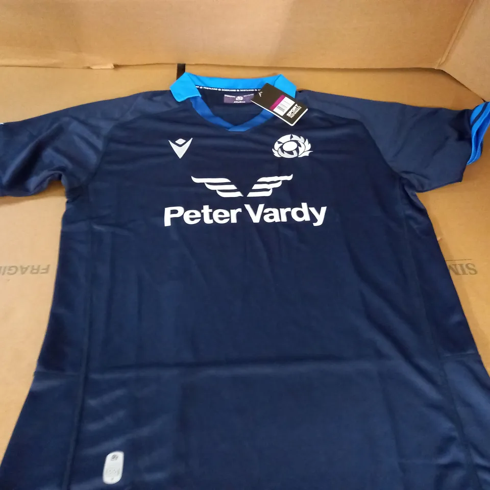 SCOTLAND SPORTS JERSEY IN NAVY - 2XL