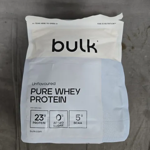 BULK UNFLAVOURED PURE WHEY PROTEIN POWDER - 500G