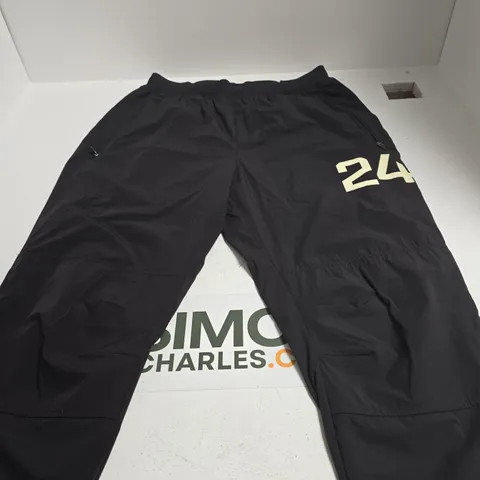 REPRESENT BLACK TRACK PANTS – SIZE M