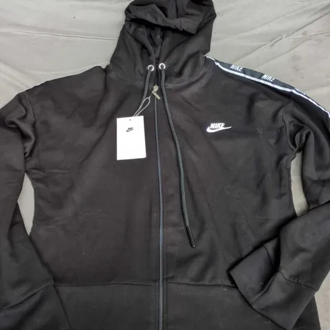 NIKE LOGO HOODIE INBLACK - MEDIUM