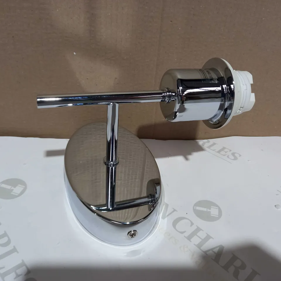 DAR LIGHTING LTD PADOVA POLISHED CHROME WALL LIGHT (BRACKET ONLY)