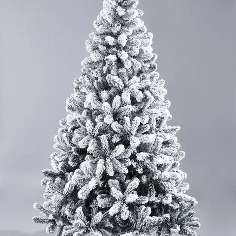 BOXED FLOCKED 6FT EMPEROR TREE - COLLECTION ONLY