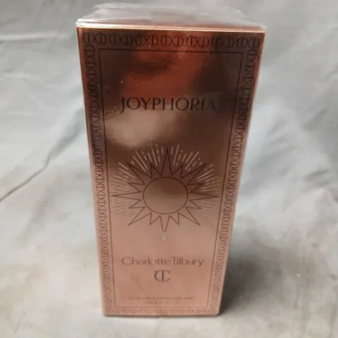 BOXED AND SEALED JOYPHORIA CHARLOTTE TILBURY EAU DE PARFUM 50ML