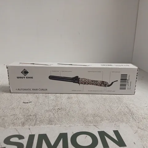 WAVY CHIC LEOPARD PRINT AUTOMATIC HAIR CURLER