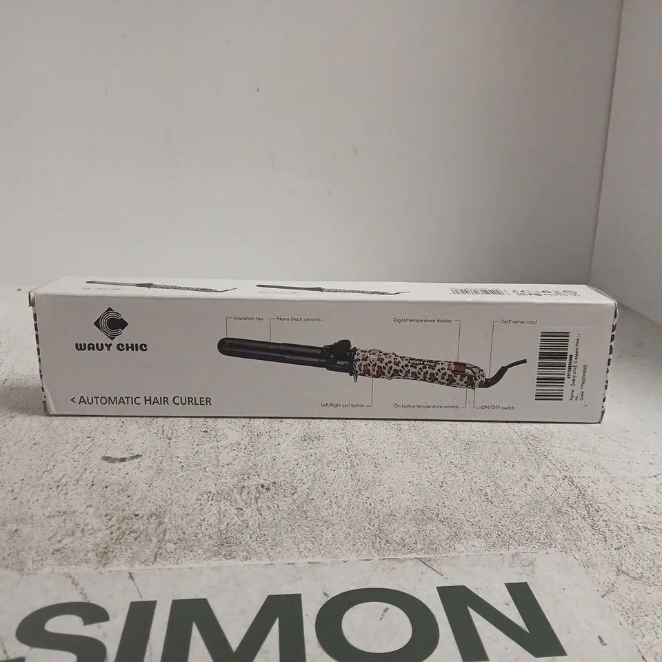 WAVY CHIC LEOPARD PRINT AUTOMATIC HAIR CURLER