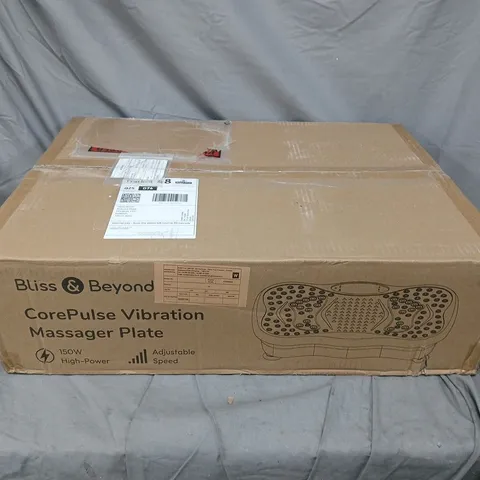 BOXED BLISS & BEYOND COREPLUS VIBRATION MASSAGER PLATE