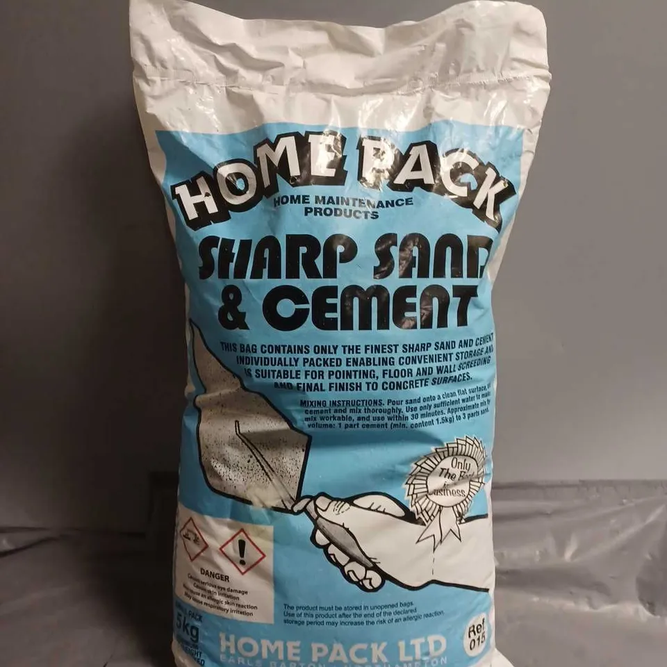 HOME PACK SHARP SAND & CEMENT - COLLECTION ONLY