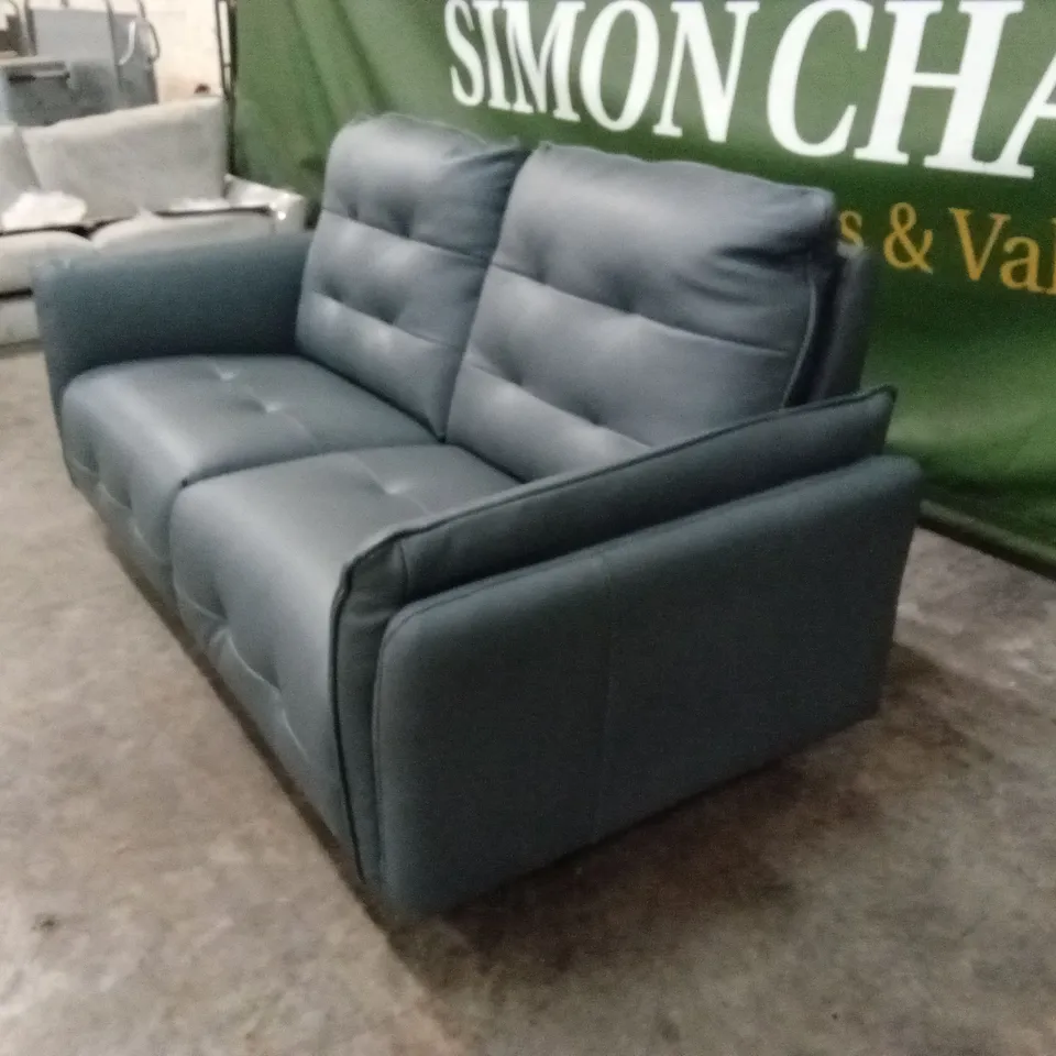 QUALITY DESIGNER ITALIAN MADE BOLZANO 2 SEATER ELECTRIC RECLINER LEATHER LOVESEAT SOFA