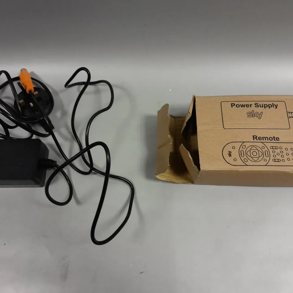 SKY HDMI LEAD POWER SUPPLY AND REMOTE 