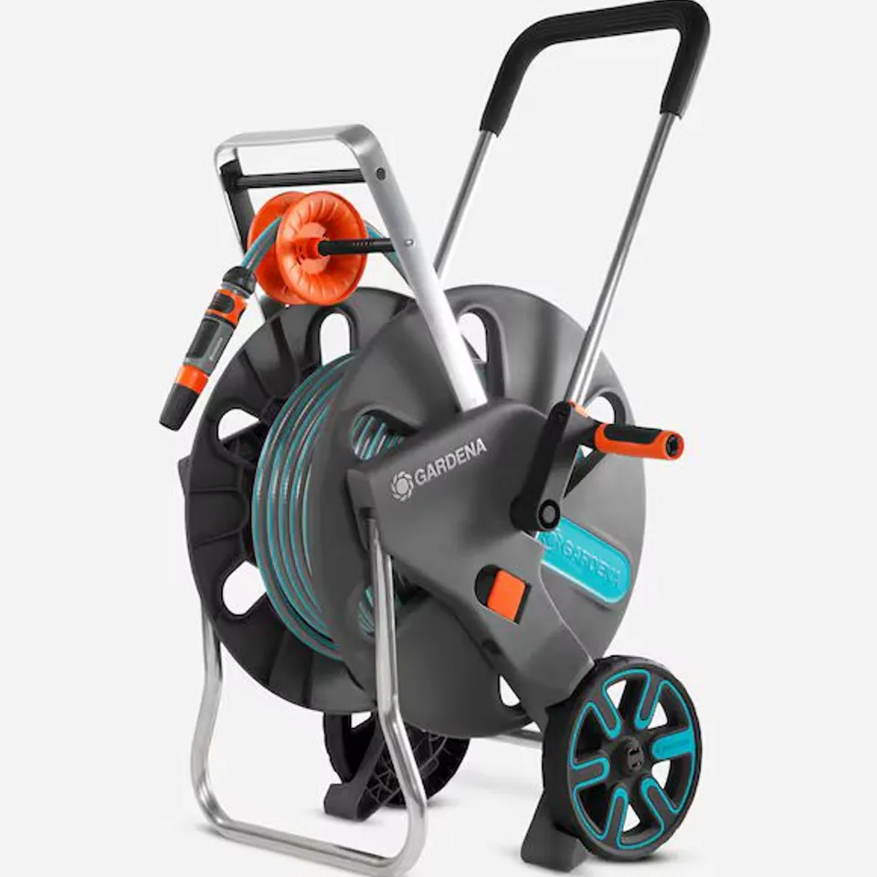 GARDENA CLEVERROLL 50M HOSE TROLLEY SET