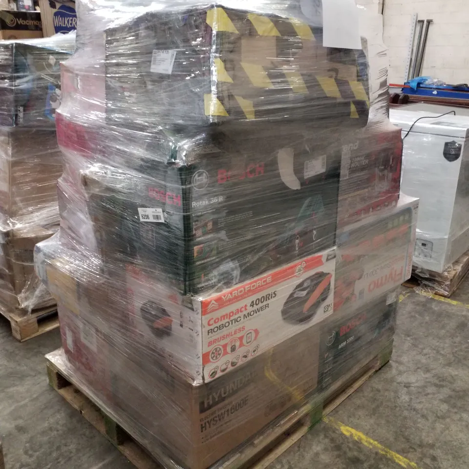 PALLET OF APPROXIMATELY 26 UNPROCESSED RAW RETURN HOUSEHOLD AND ELECTRICAL GOODS TO INCLUDE;