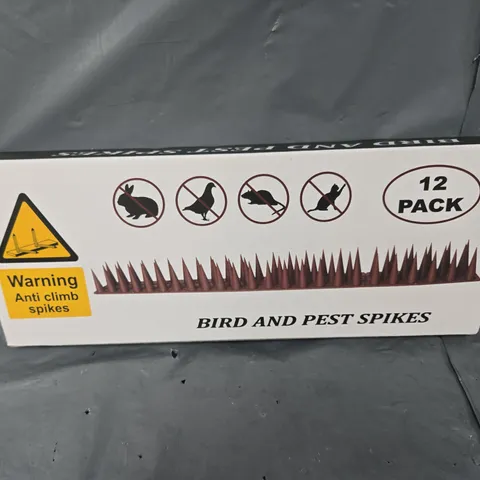 BOXED BIRD AND PEST SPIKES - 12 PACK 