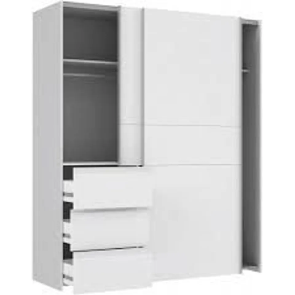BOXED SLIDING DOOR WARDROBE (3 BOXES)