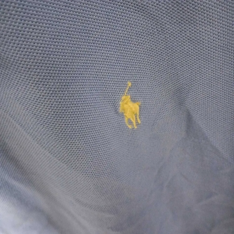 POLO RALPH LAUREN LIGHT BLUE POLO SHIRT SIZE M 