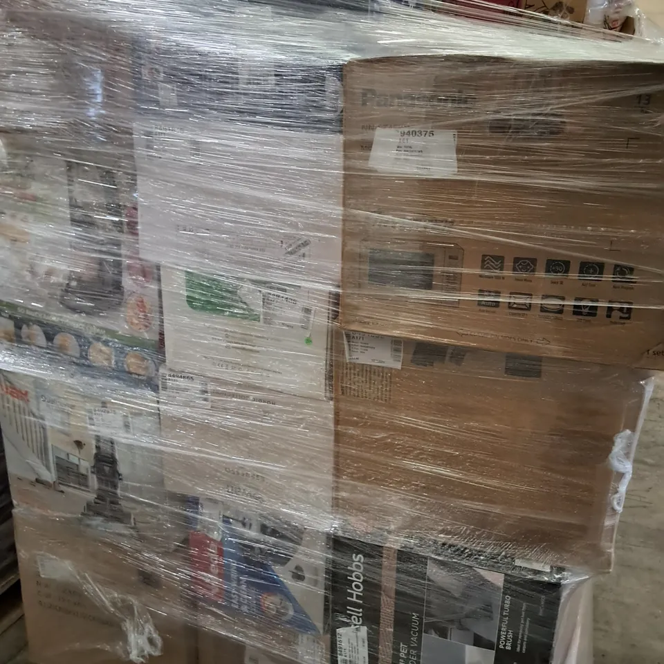 PALLET OF APPROXIMATELY 36 UNPROCESSED RAW RETURN HOUSEHOLD AND ELECTRICAL GOODS TO INCLUDE;