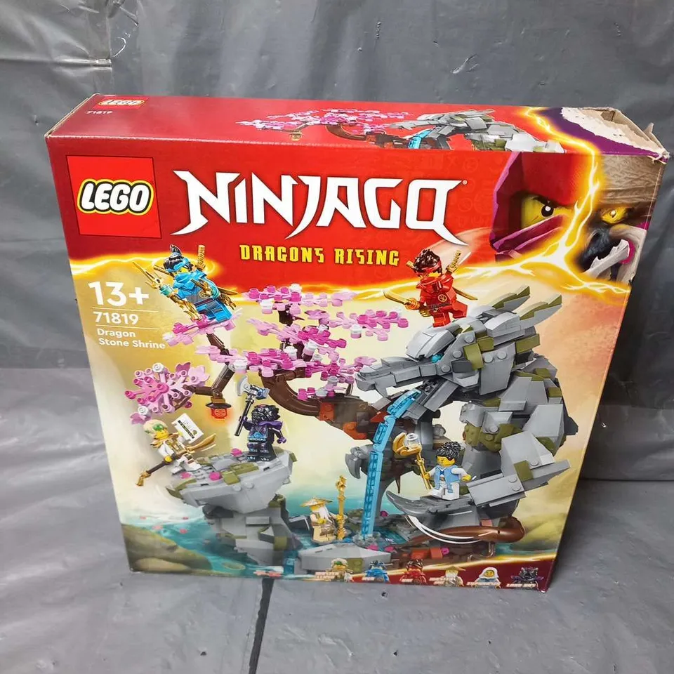 BOXED LEGO NINJAGO DRAGONS RISING DRAGON STONE SHRINE 71819