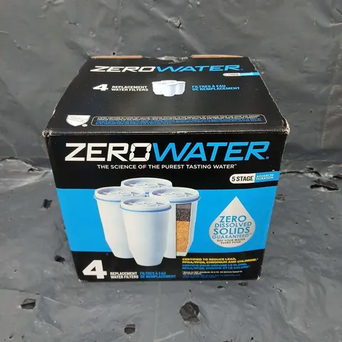 BOXED ZERO WATER REPLACEMENT WATER FILTERS 