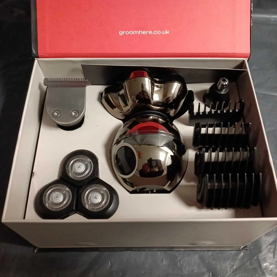 GROOM HERE MEN'S TRIM POD 3.0 GROOMING KIT