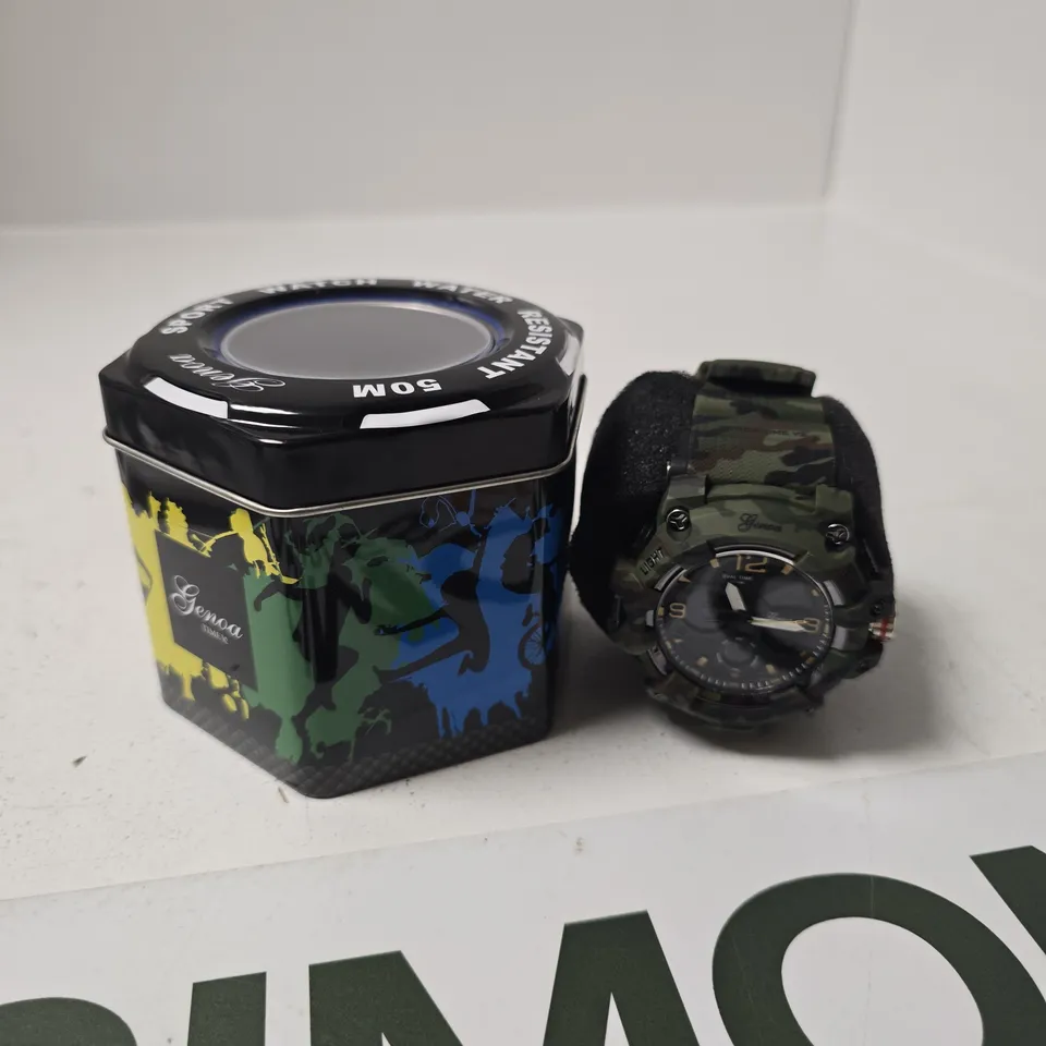 GENOA TIME V2 CAMOUFLAGE WATCH