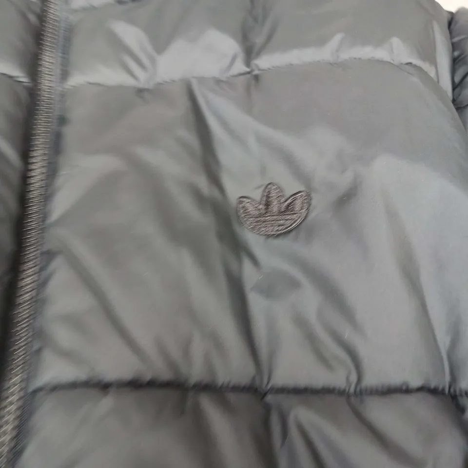 ADIDAS ORIGINAL FULL ZIP PADDED COAT - SIZE L
