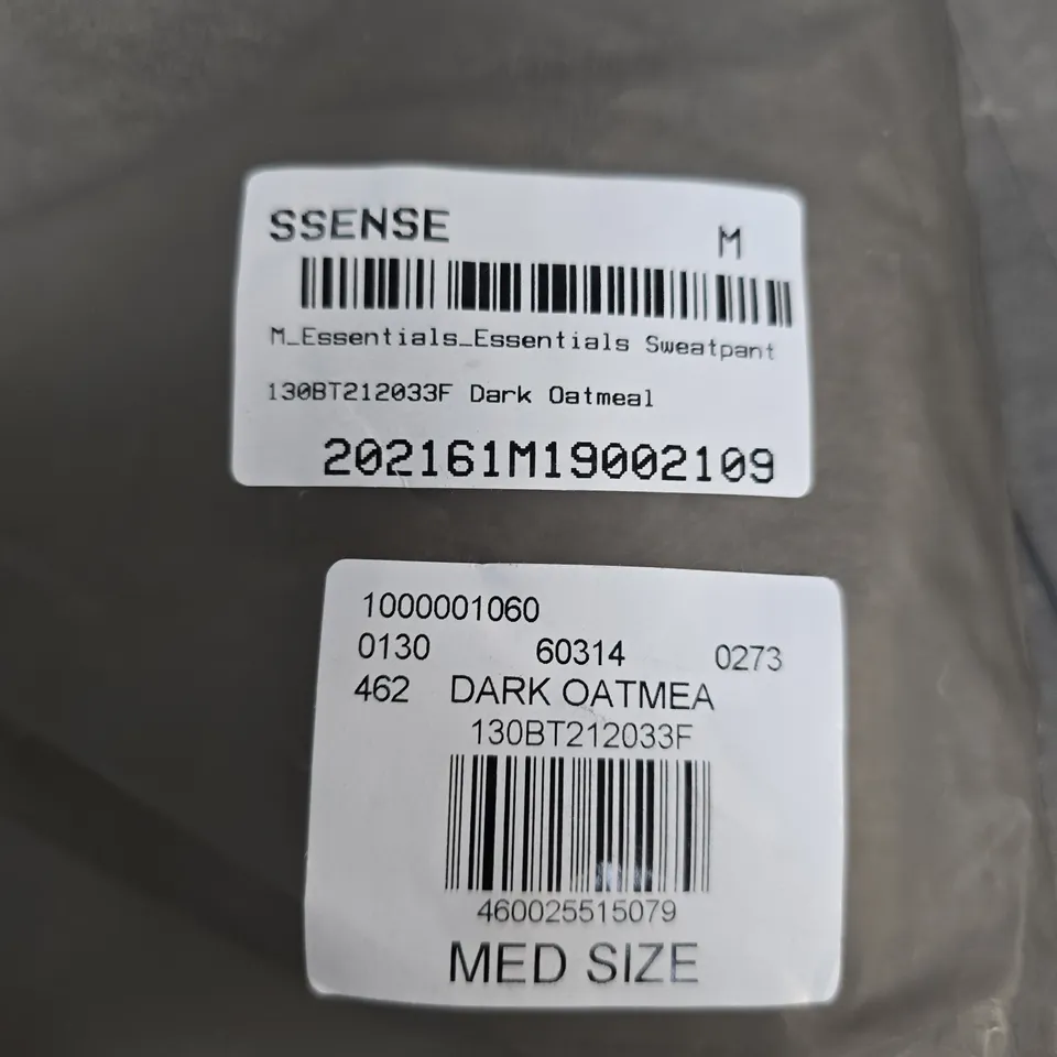 FEAR OF GOD ESSENTIALS SWEATPANTS – DARK OATMEAL, MEDIUM