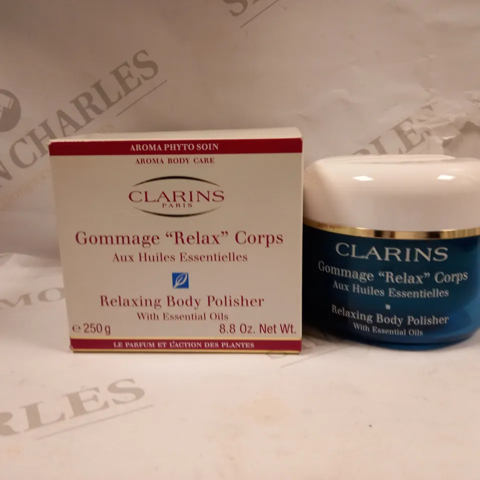 CLARINS 'GOMMAGE RELAX CORPS' REALXING BODY POLISHER - 250g