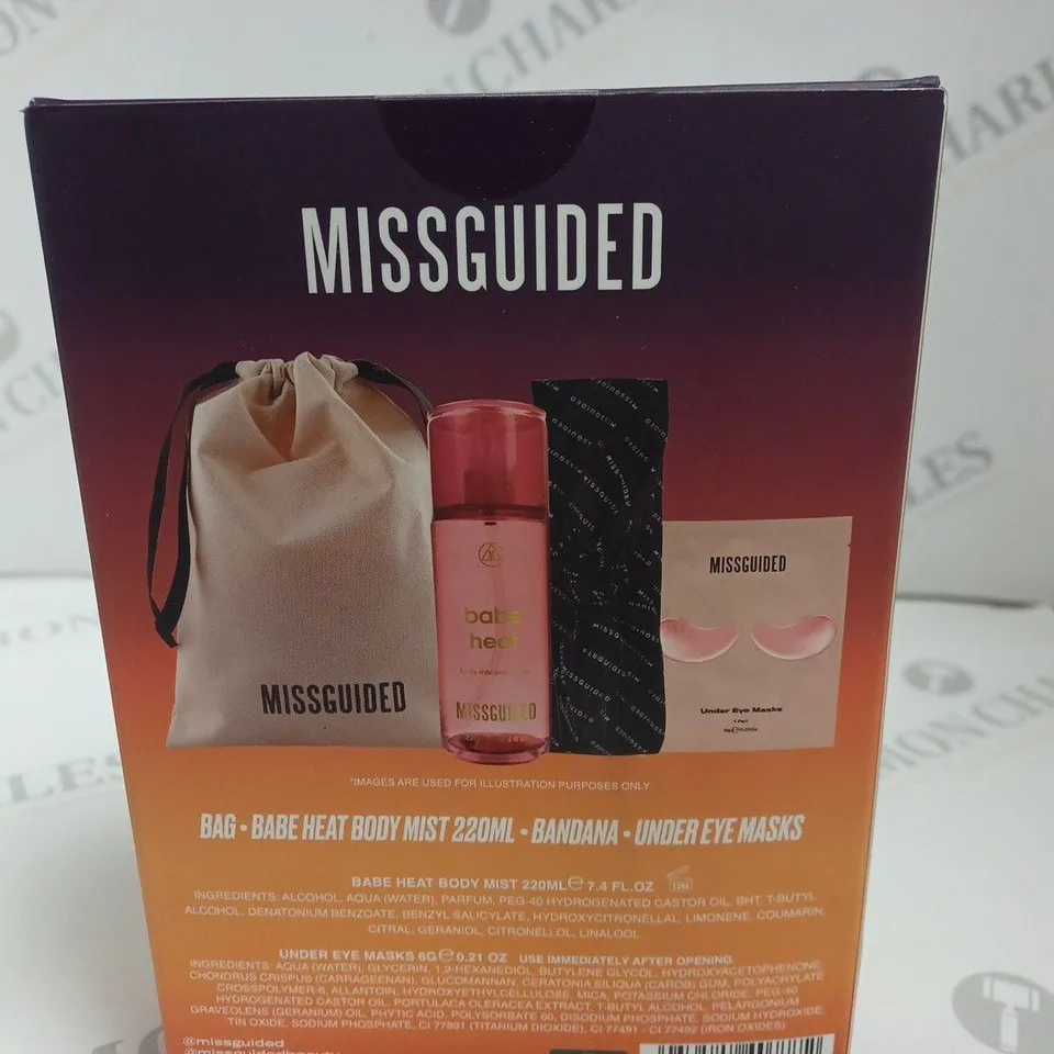 MISSGUIDED MAIN STAGE ENERGY 4-PIECE GIFT SET