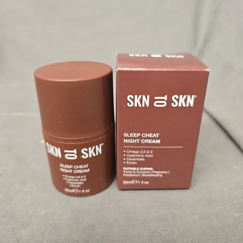 BOXED SKN TO SKN SLEEP CHEAT NIGHT CREAM - 30ML