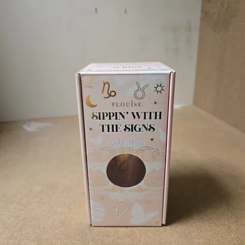 BOXED PLOUISE SIPPIN WITH THE SIGNS HOROSCOPE CUP - LEO