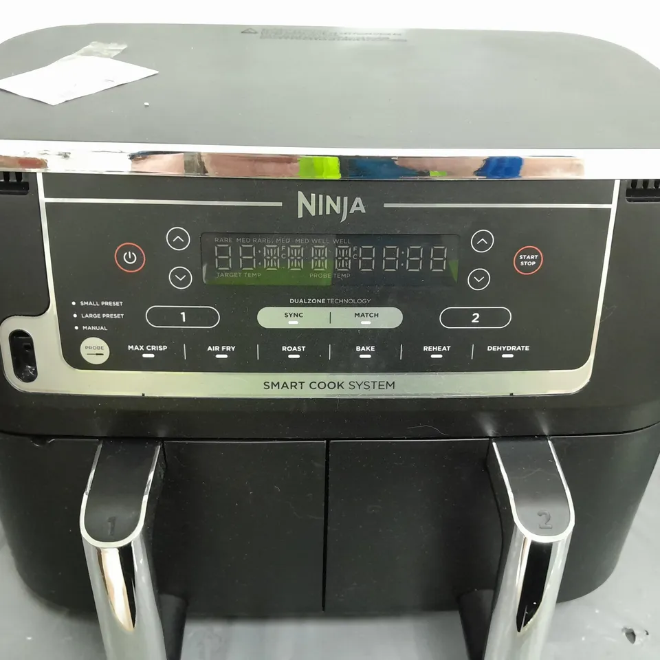 NINJA FOODI MAX DUALZONE AIR FRYER IN BLACK