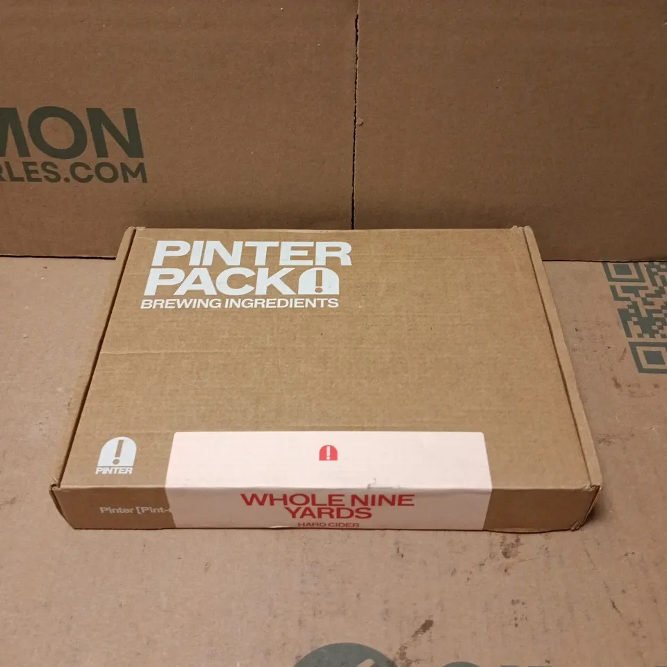 PINTER BREWING PACK - WHOLE NINE YARDS CIDER