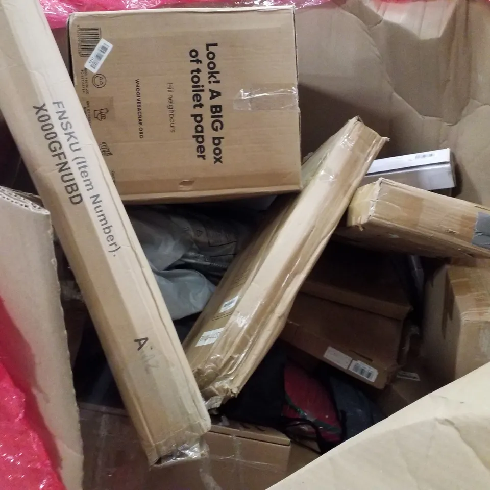 PALLET OF ASSORTED PRODUCTS INCLUDING LED ART LAMP, MULTIFUNCTIONAL FOOD PROCESSOR, WALL CLOCK, BOTTLED WATER DISPENSING SYSTEM