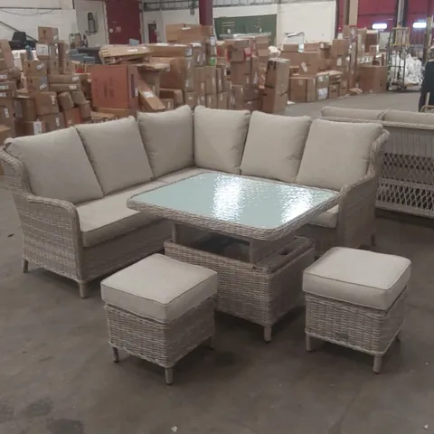 VIENNA MINI CORNER SET IN BEIGE