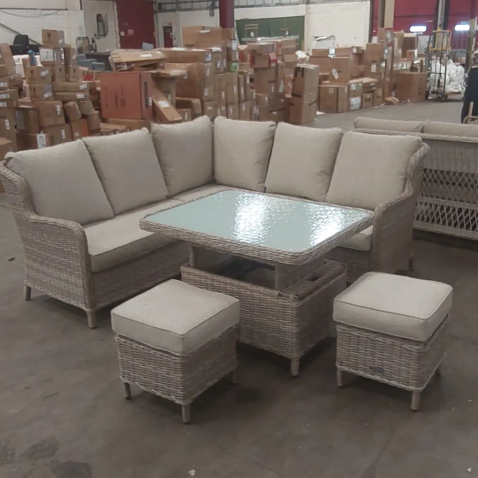 VIENNA MINI CORNER SET IN BEIGE