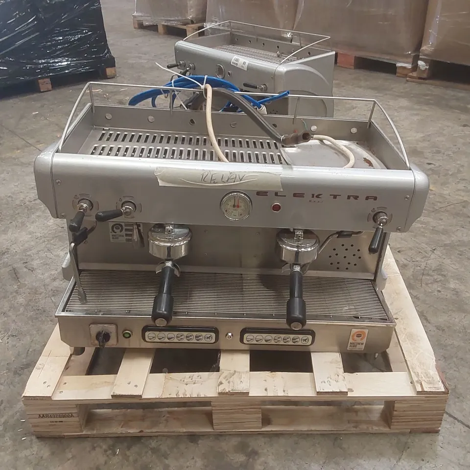 ELEKTRA MAXI COMMERCIAL 2 GROUP COFFEE MACHINE
