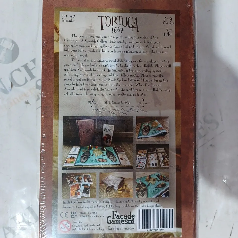 FACADE GAMES TORTUGA 1667 BOARD GAME