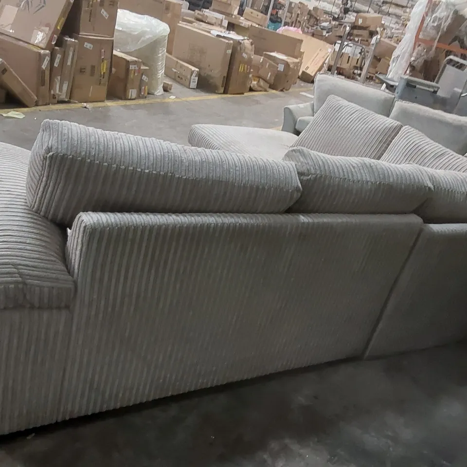 QUALITY DESIGNER AMALFI STANDARD LEFT HAND CORNER CHAISE SOFA