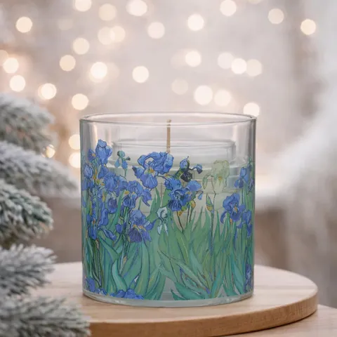 HOME STORIES LIGHT UP CANDLE WITH 2 REFILLS