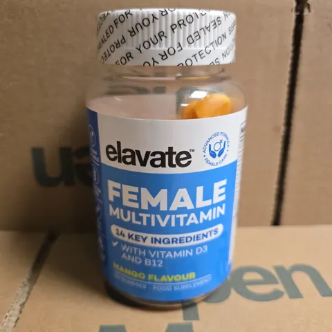 ELAVATE FEMALE MULTIVITAMIN GUMMIES (MANGO FLAVOUR) - 60 GUMMIES