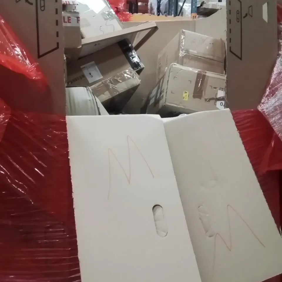 PALLET OF ASSORTED HOUSEHOLD GOODS AND PRODUCTS TO INCLUDE;STEAM CLEANER, COMFORT CUSHION, PET POTTY, REOBRIX STAR REVENGE AND OTHER ASSORTED ITEMS...