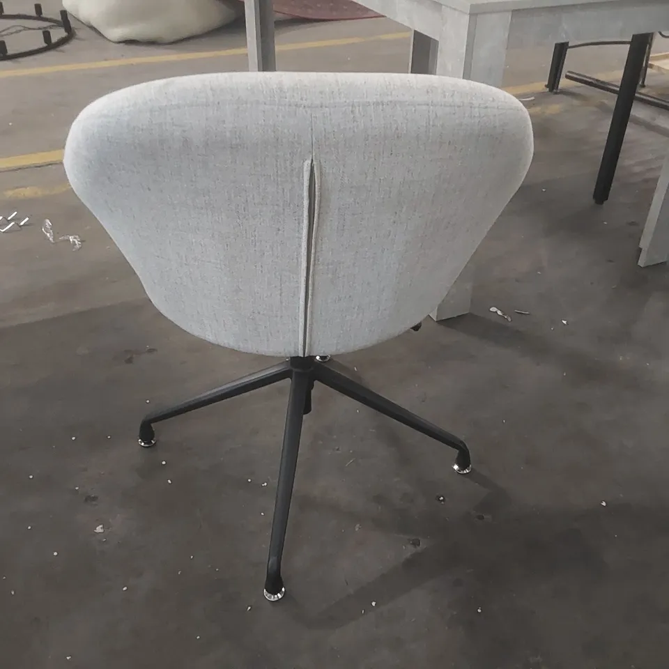 DESIGNER UPHOLSTERED SWIVEL CHAIR
