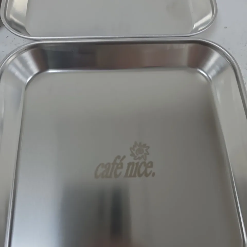 4X CAFE NICE MULTIPURPOSE TRAYS