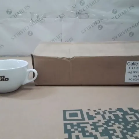 BOXED CAFFE NERO REGULAR 12OZ CUPS APPROXIMATELY 6